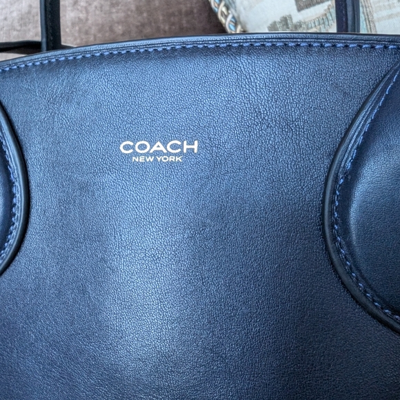 Coach Empire Navy Blue 40 - Picture 3 of 13